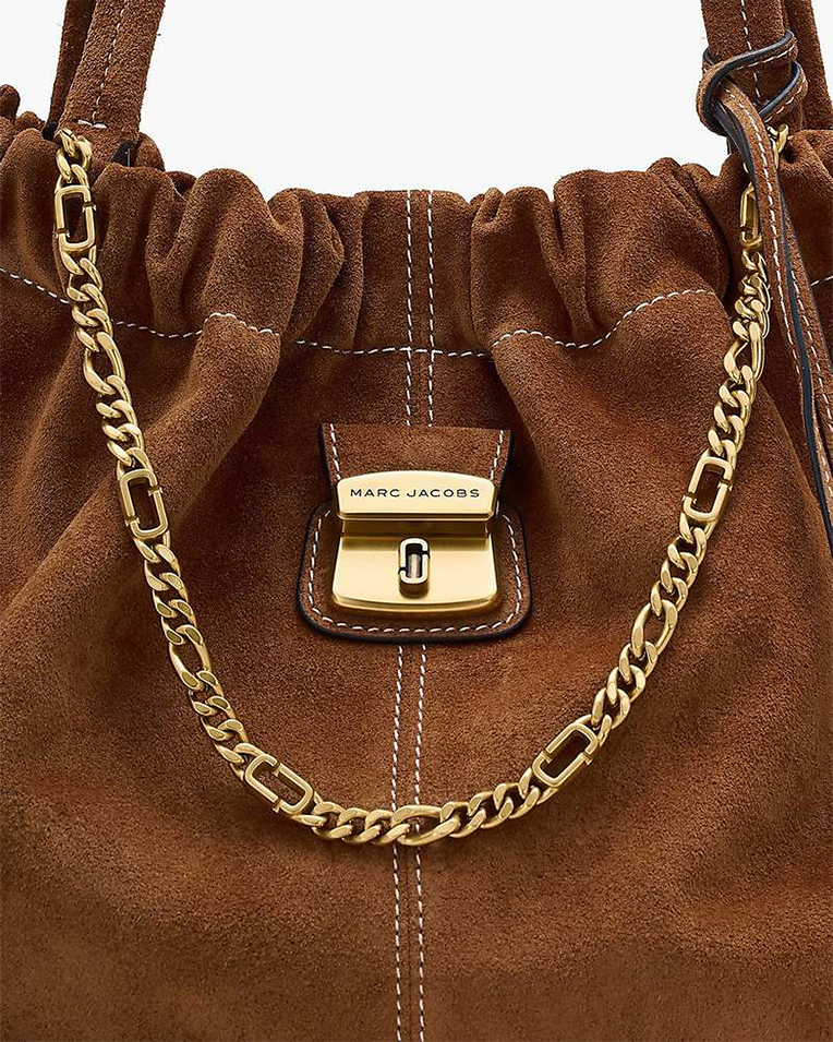Сумка Marc Jacobs The Suede Cristina Tote через плече замша коричневый 43x15х28 см 2R5HTT022H01 860 Сумка Marc Jacobs The Suede Cristina Tote через плече замша коричневый 43x15х28 см 2R5HTT022H01 860