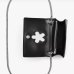 Сумка Marc Jacobs Glam Mirror Mini Bag гладка шкіра чорний 19x5х11 см 2R5SMN030S01 Сумка Marc Jacobs Glam Mirror Mini Bag гладка шкіра чорний 19x5х11 см 2R5SMN030S01