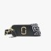 Сумка Marc Jacobs The Snapshot Bag Black Multi, через плечо гладкая кожа черный мини 18x6х11 см 2S3HCR500H03-964