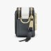 Сумка Marc Jacobs The Snapshot Bag Black Multi, через плечо гладкая кожа черный мини 18x6х11 см 2S3HCR500H03-964