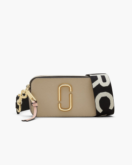 Сумка Marc Jacobs Snapshot Khaki Multi Bag, через плече гладка шкіра хакі 18x6х11 см 2S3HCR500H03