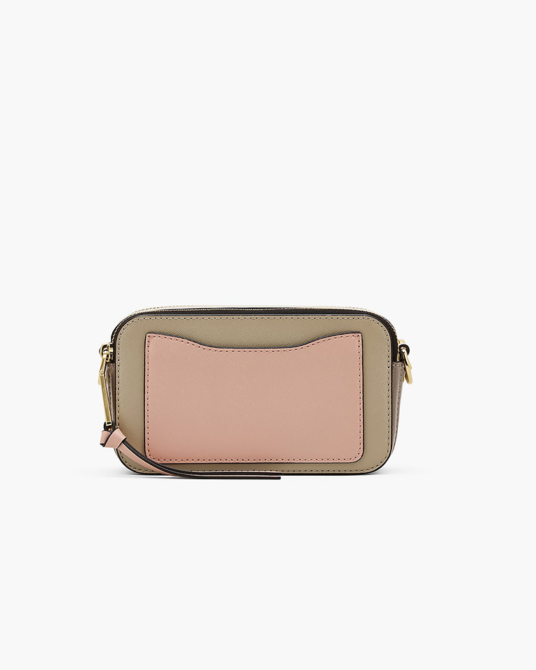 Сумка Marc Jacobs The Snapshot Khaki Multi Bag, через плечо гладкая кожа хаки 18x6х11 см 2S3HCR500H03-241