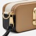 Сумка Marc Jacobs The Snapshot Camel Multi, через плечо гладкая кожа светло коричневый 18x6х11 см 2S3HCR500H03233