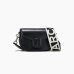 Сумка Marc Jacobs The Covered J Marc Small Saddle Bag, через плечо кожа черный 20x7х16 см 2S3HMS003H03001