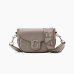 Сумка Marc Jacobs The Covered J Marc Small Saddle Bag, через плечо кожа серый 20x7х16 см 2S3HMS003H03055