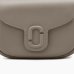 Сумка Marc Jacobs The Covered J Marc Small Saddle Bag, через плечо кожа серый 20x7х16 см 2S3HMS003H03055