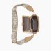 Сумка Marc Jacobs The Covered J Marc Small Saddle Bag, через плечо кожа светло коричневый 20x7х16 см 2S3HMS003H03230