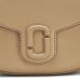 Сумка Marc Jacobs The Covered J Marc Small Saddle Bag, через плечо кожа светло коричневый 20x7х16 см 2S3HMS003H03230