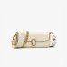 Сумка Marc Jacobs The J Marc Mini Shoulder Bag Cloud White, через плечо гладкая кожа кремовый мини 19x4х11 см 2S4HCR089H02