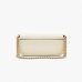 Сумка Marc Jacobs The J Marc Mini Shoulder Bag Cloud White, через плечо гладкая кожа кремовый мини 19x4х11 см 2S4HCR089H02
