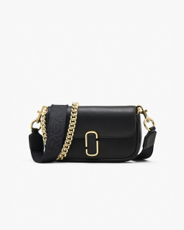 Сумка Marc Jacobs The J Marc Mini Shoulder Bag, через плечо гладкая кожа черный 19x4х11 см 2S4HCR089H02001