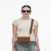 Сумка Marc Jacobs The Leather Mini Bag, зернистая кожа карамель 20x4х12 см 2S4SMN080S02-212