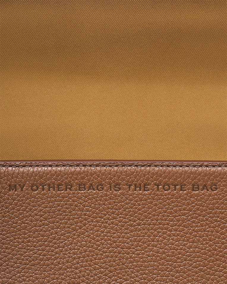 Сумка Marc Jacobs The Leather Mini Bag, зернистая кожа карамель 20x4х12 см 2S4SMN080S02-212