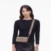 Сумка Marc Jacobs The Leather Mini Bag, зернистая кожа серо бежевый 20x4х12 см 2S4SMN080S02055