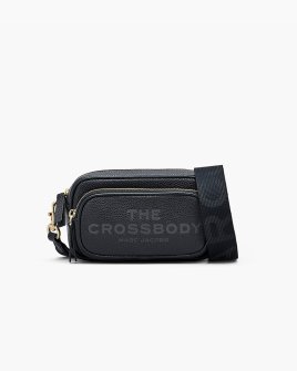 Сумка Marc Jacobs The Crossbody через плече зерниста шкіра чорний 12x6х20 см 2S5HCR002H02 001