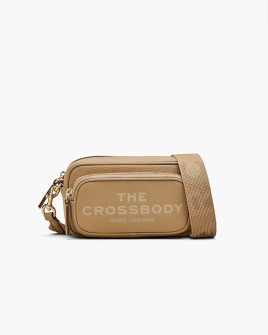Сумка Marc Jacobs The Crossbody через плече зерниста шкіра бежевий 12x6х20 см 2S5HCR002H02 230 Сумка Marc Jacobs The Crossbody через плече зерниста шкіра бежевий 12x6х20 см 2S5HCR002H02 230