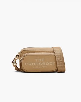Сумка Marc Jacobs The Crossbody через плече зерниста шкіра бежевий 12x6х20 см 2S5HCR002H02 230 Сумка Marc Jacobs The Crossbody через плече зерниста шкіра бежевий 12x6х20 см 2S5HCR002H02 230