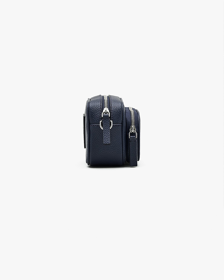 Сумка Marc Jacobs The Crossbody через плече зерниста шкіра синій 12x6х20 см 2S5HCR002H02 426 Сумка Marc Jacobs The Crossbody через плече зерниста шкіра синій 12x6х20 см 2S5HCR002H02 426