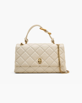 Сумка Marc Jacobs The Quilted Dual Convertible Shoulder Bag через плече шкіра біла 18x18х35 см 2S5HCR007H02 123 Сумка Marc Jacobs The Quilted Dual Convertible Shoulder Bag через плече шкіра біла 18x18х35 см 2S5HCR007H02 123
