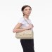 Сумка Marc Jacobs The Quilted Dual Convertible Shoulder Bag через плечо стеганая кожа белый 18x18х35 см 2S5HCR007H02 123