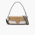 Сумка Marc Jacobs The Colorblock Large Clover Shoulder Bag через плечо гладкая кожа бежевый и белый 15x8х26 см 2S5HSH022H02 233