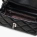 Сумка Marc Jacobs The Quilted Mini Dual Shoulder Bag через плечо стеганая кожа черный 11x11х22 см 2S5HSH023H02 001