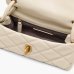Сумка Marc Jacobs The Quilted Mini Dual Shoulder Bag через плечо стеганая кожа белый 11x11х22 см 2S5HSH023H02 123