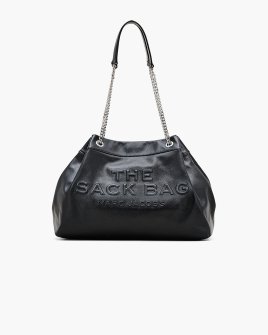 Сумка Marc Jacobs The Large Chain Sack Bag, мішок чорний шкіра 39x15х28 см 2S5HSH025H02 001 Сумка Marc Jacobs The Large Chain Sack Bag, мішок чорний шкіра 39x15х28 см 2S5HSH025H02 001