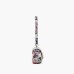 Сумка жіноча Marc Jacobs The Sticker Clover Shoulder Bag у зернистій шкірі білий з нашивками 2S5HSH027H02 101