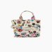 Сумка Marc Jacobs The Sticker Small Tote Bag через плече бавовна біла 26x13х21 см 2S5HTT002H03101