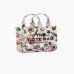 Сумка Marc Jacobs The Sticker Small Tote Bag через плече бавовна біла 26x13х21 см 2S5HTT002H03101