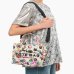 Сумка Marc Jacobs The Sticker Small Tote Bag через плече бавовна біла 26x13х21 см 2S5HTT002H03101