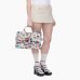 Сумка Marc Jacobs The Sticker Medium Tote Bag через плече бавовна біла 34x15х27 см 2S5HTT003H03101
