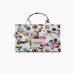 Сумка Marc Jacobs The Sticker Medium Tote Bag через плече бавовна біла 34x15х27 см 2S5HTT003H03101