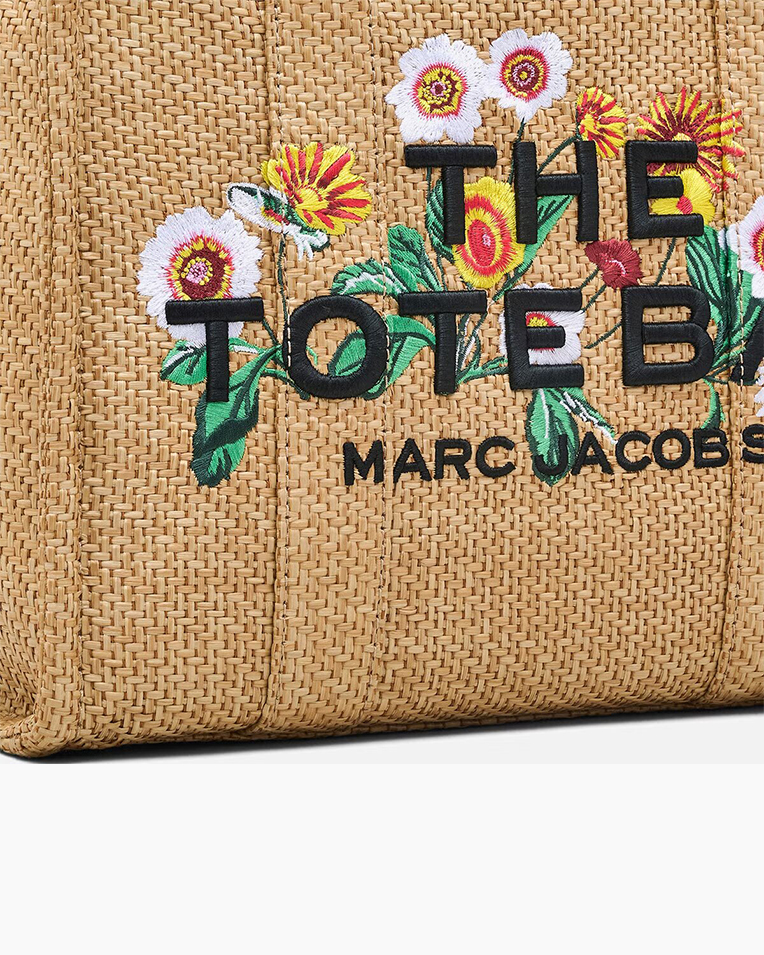 Сумка Marc Jacobs The Daisy Woven Small Tote Bag, тоут бежевий текстиль 32x15х25 см 2S5HTT033H03 255