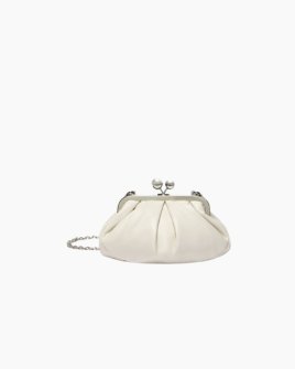 Сумка Max Mara Pasticcino Bag small, клатч в коже наппа бежевый 19x10x15 см 5516074406015 Сумка Max Mara Pasticcino Bag small, клатч в коже наппа бежевый 19x10x15 см 5516074406015