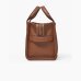 Сумка Marc Jacobs The Leather Small Tote Bag, тоут зернистая кожа карамель 26x13х21 см H009L01SP21-212
