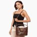 Сумка Just Cavalli Braided Iconic через плече коричневый 23x16х24 см 80RA4BM4ZSD88