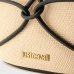 Сумка Just Cavalli Knot Tote Bag через плече с черныіми деталями бежевый 45x16х30 см 80RA4BR2ZSE02