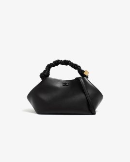 Сумка Ganni Bou Bag small черный 28х14х17 см A5241