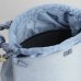 Сумка Ganni Bou Bucket  хлопок голубой 18x13х18,5 см A6495