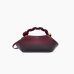 Сумка Ganni Bou Bag small  градиент бордовый 28х14х17 см A6756