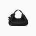 Сумка Ganni Small Mini Hobo bag чорний хабо 24,5x12х24 см A6976