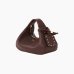 Сумка Ganni Small Mini Hobo bag хабо коричневый 24,5x12х24 см A7102