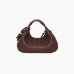 Сумка Ganni Small Mini Hobo bag хабо коричневый 24,5x12х24 см A7102