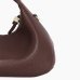 Сумка Ganni Small Mini Hobo bag хабо коричневый 24,5x12х24 см A7102