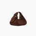 Сумка Ganni Suede Mini Hobo Bag хабо замша коричневый 24,5x12х24 см B2070016 Сумка Ganni Suede Mini Hobo Bag хабо замша коричневый 24,5x12х24 см B2070016