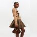 Сумка Ganni Suede Mini Hobo Bag хабо замша коричневый 24,5x12х24 см B2070016 Сумка Ganni Suede Mini Hobo Bag хабо замша коричневый 24,5x12х24 см B2070016