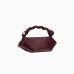 Сумка Ganni Bou Bag mini Burgundy Croco бордовая 25х11х11.5 см B2100028