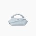 Сумка Ganni Bou Bag mini сіро блакитна 25х12х13 см B2100031
